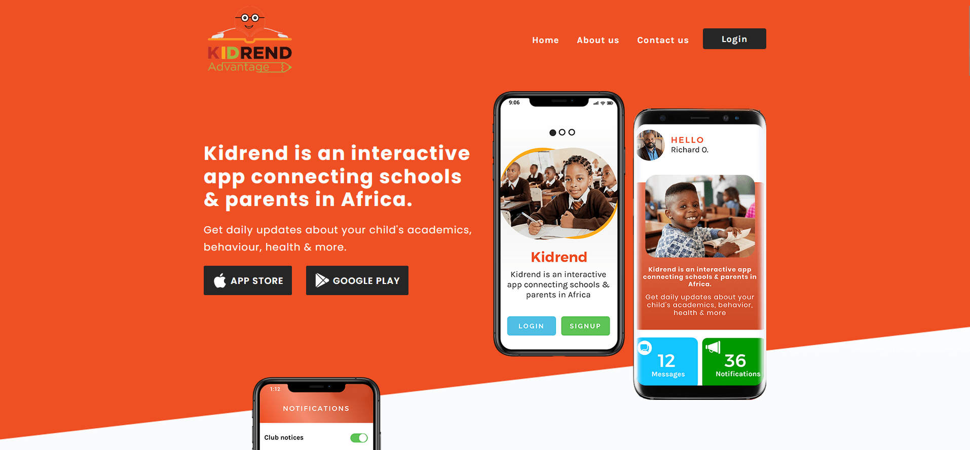 Kid Rend — project screenshot by WebZ Experts