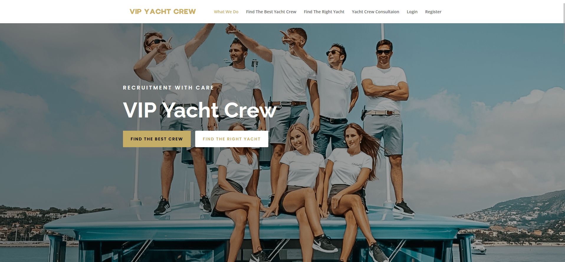 Yacht Owners & Crew — project screenshot by WebZ Experts